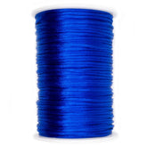 Glans koord 2mm | Rol 100 meter | Premium satijn look Koord SATIJN - KOORD - 100M - KOBALT kobalt blauw
